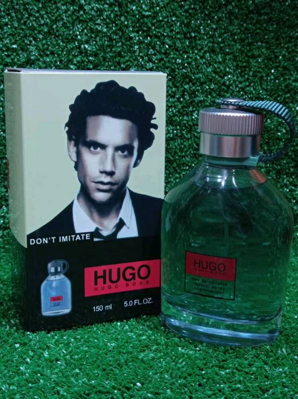 Hugo boss hotsell botella azul