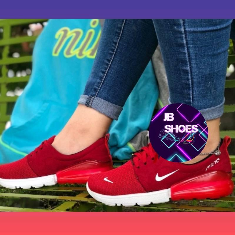 Tenis Nike Air Max 270 color rojo en Tegucigalpa