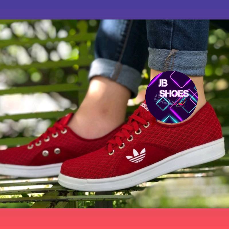 Tenis color rojo clearance