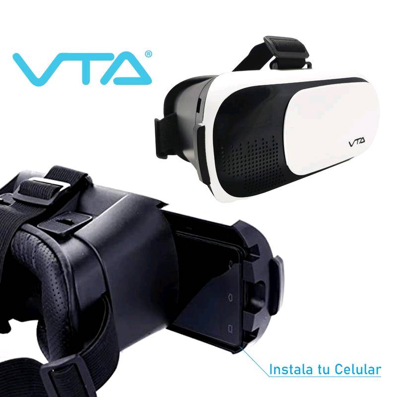 Gafas Realidad Virtual 3D 360 VTA Juguetes Visor Videos