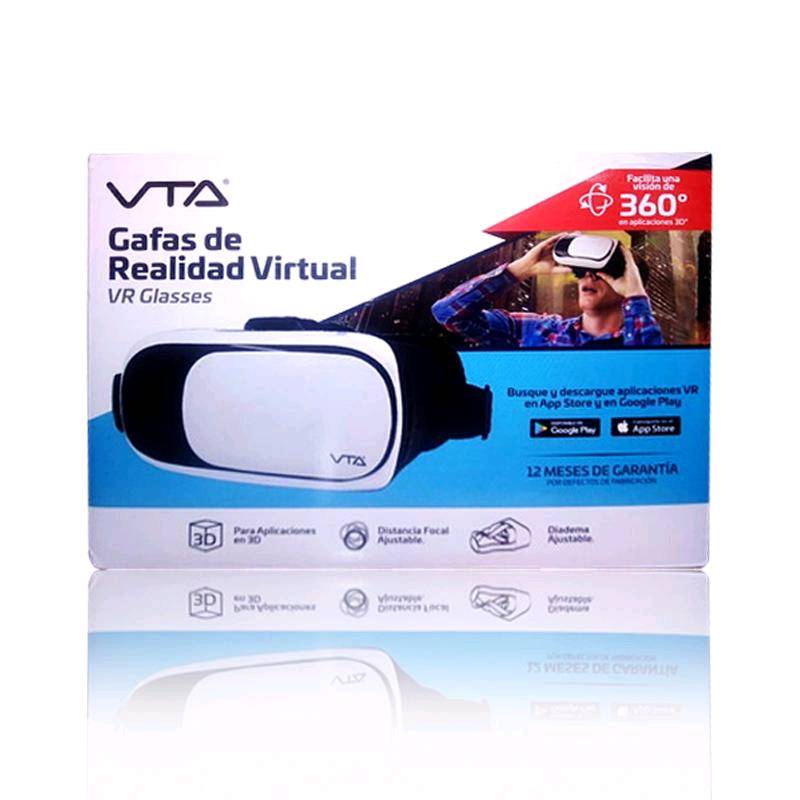 Gafas Realidad Virtual 3D 360 VTA Juguetes Visor Videos