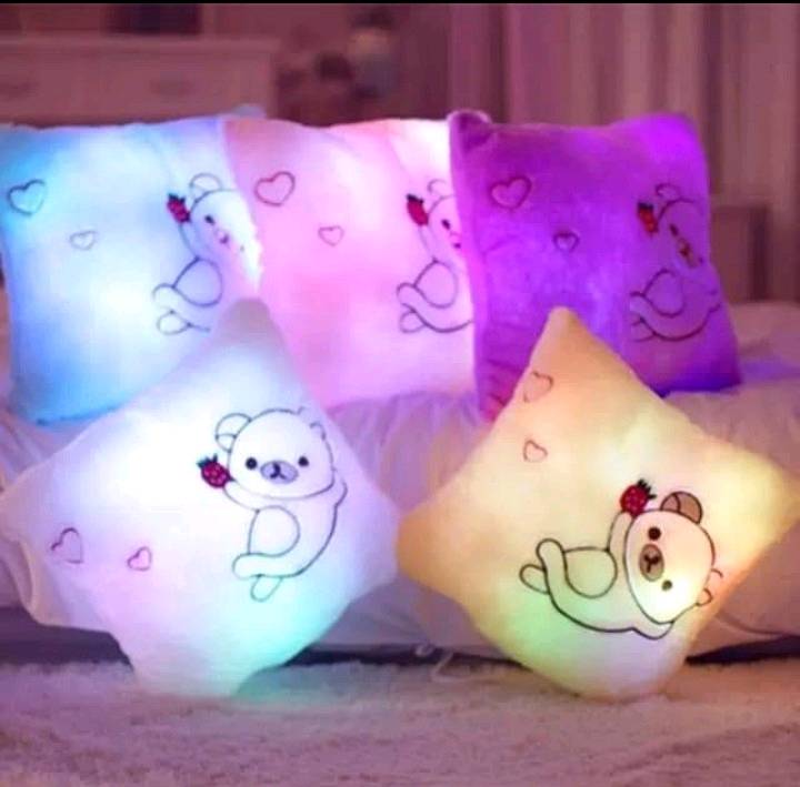 Almohadas con luces best sale