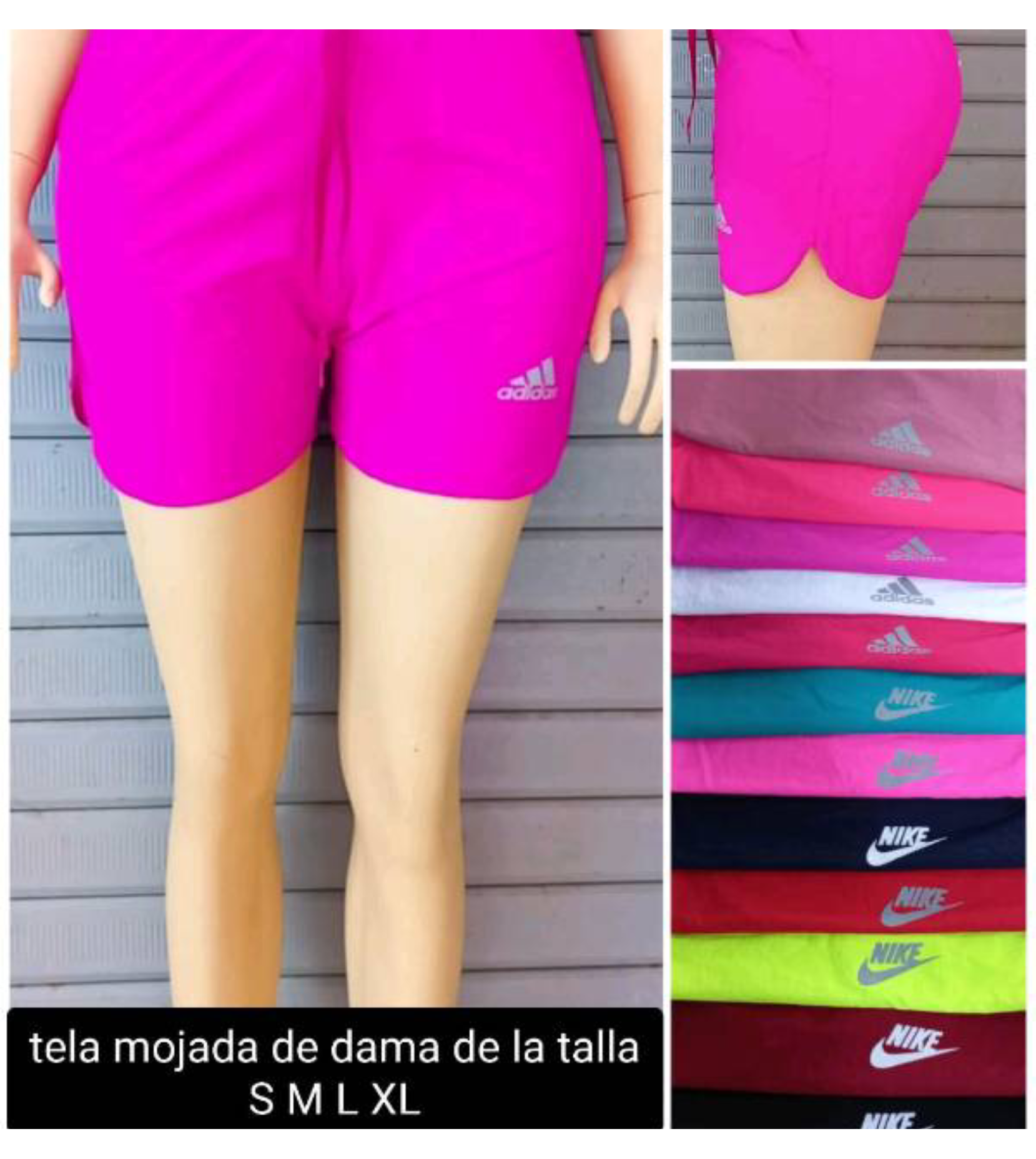 Tela mojada online short