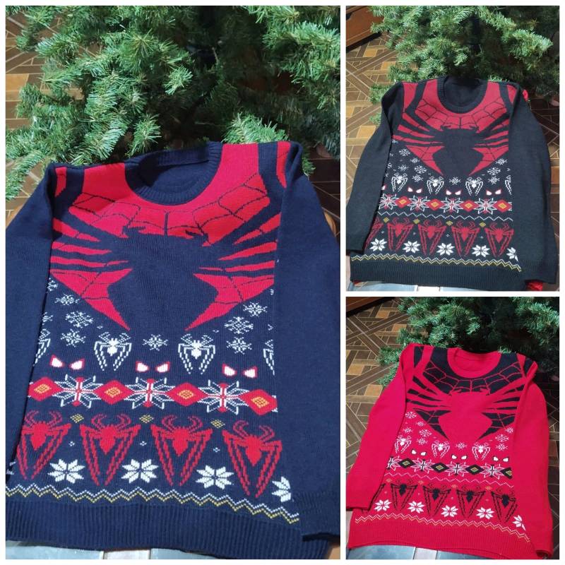 Sueter de store spiderman navideño