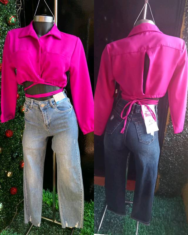 Blusa tipo saco top
