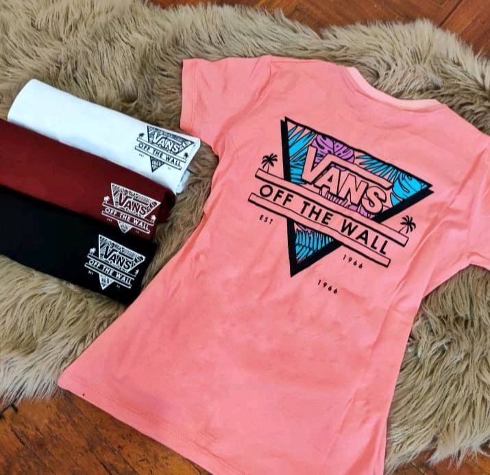 Remera vans outlet mujer