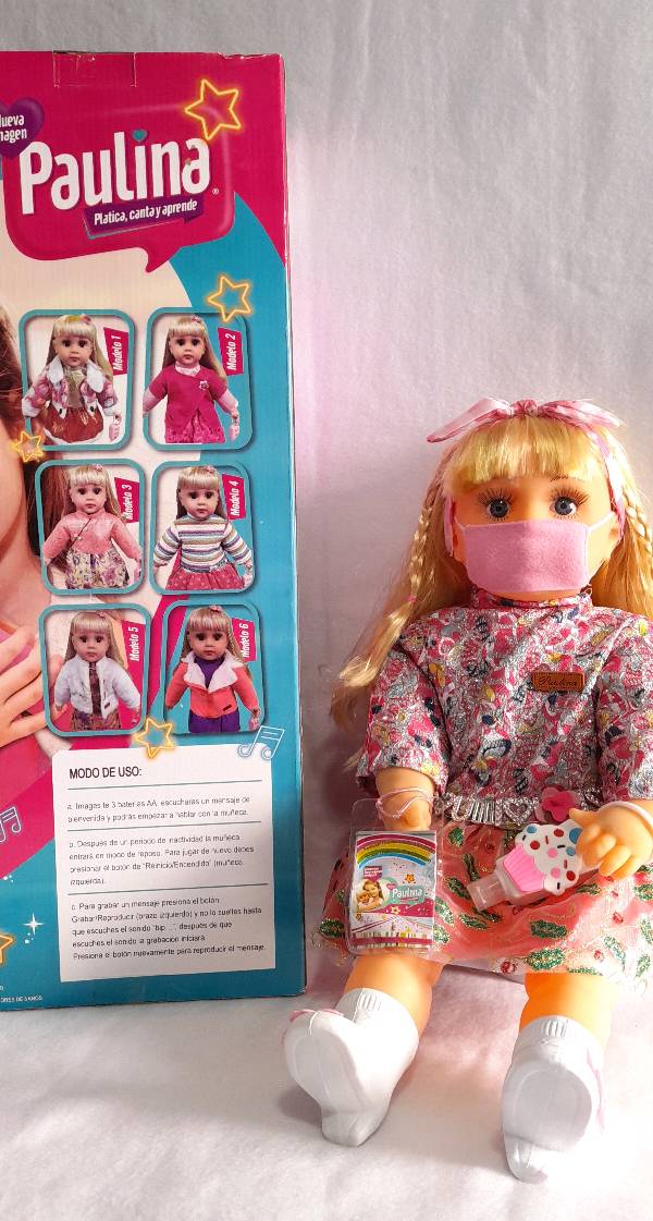 Muñeca paulina que habla discount