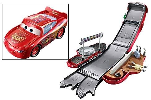 STOCKCars Disney 3 Rayo Mcqueen Coche Pista 2 en 1