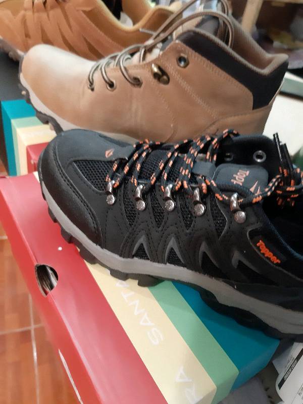 Championes topper de on sale cuero