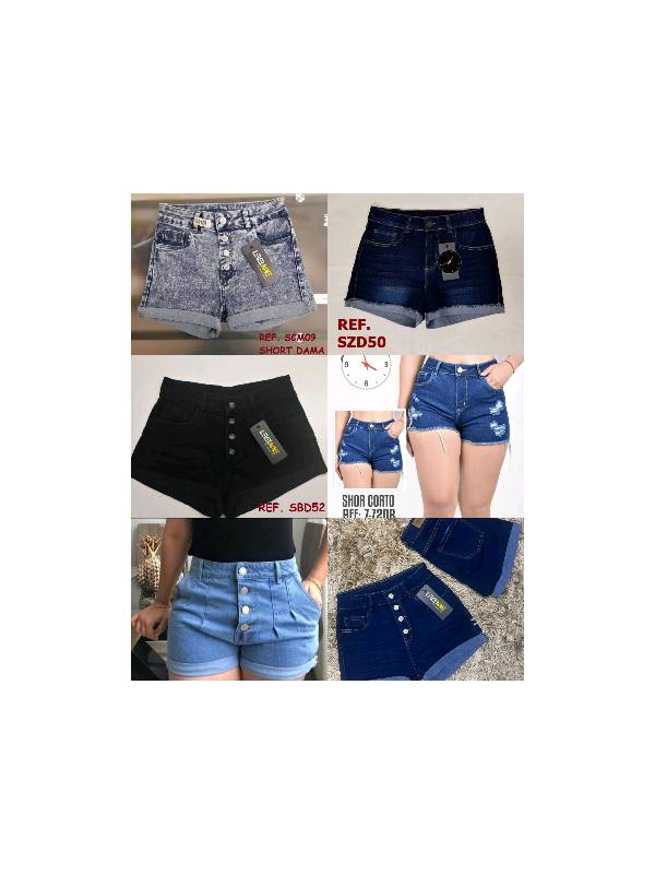 Shores en jeans para dama sales