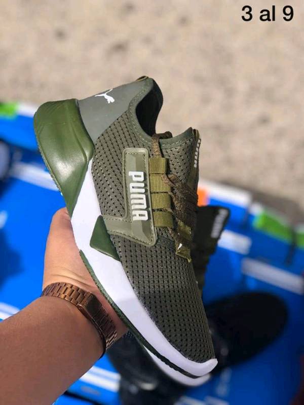 Zapatillas puma verde militar outlet