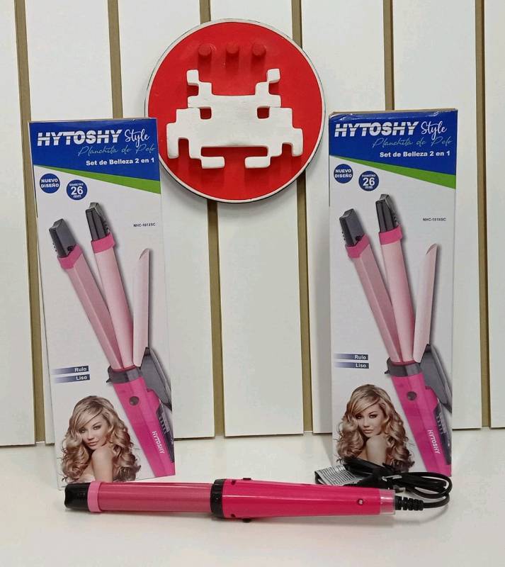 Planchita y ondulador 2 en 1 hytoshy