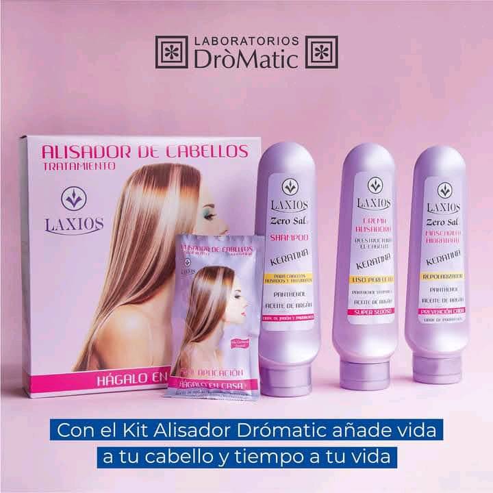 Alisador de sales cabello laxios