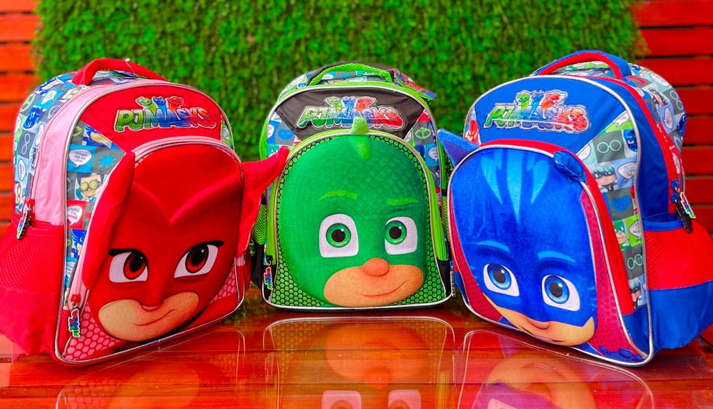 Mochila de best sale heroes en pijamas