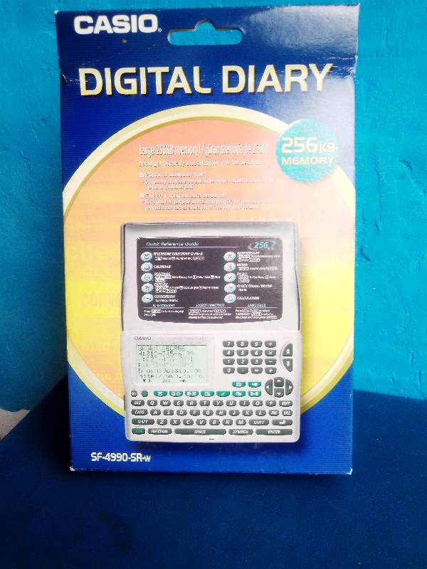 Casio agenda hotsell electronica
