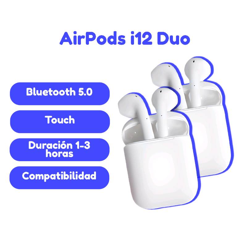 Airpods clearance i12 precio