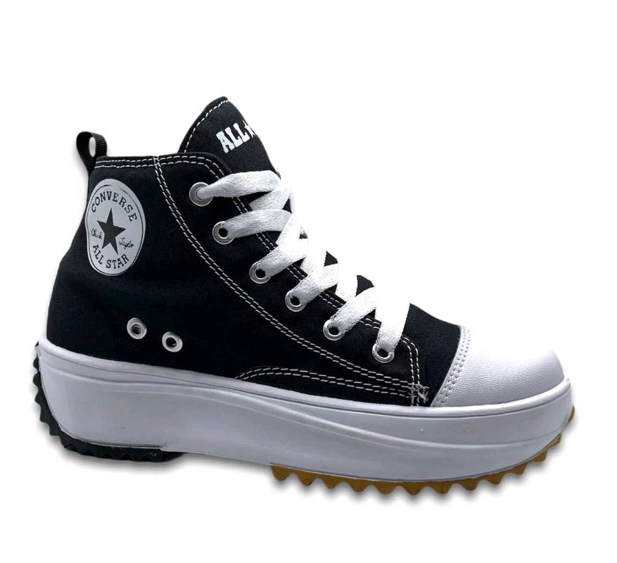 Converse Corte Alto Negro en Bogot