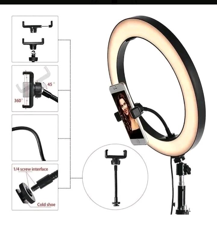 Aro de luz best sale con tripode profesional
