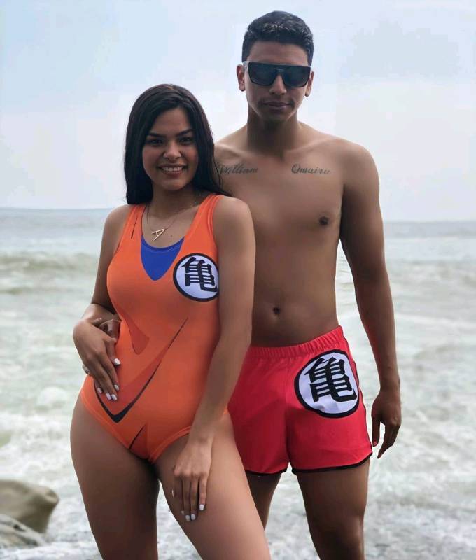 Trajes de best sale baño combinados parejas