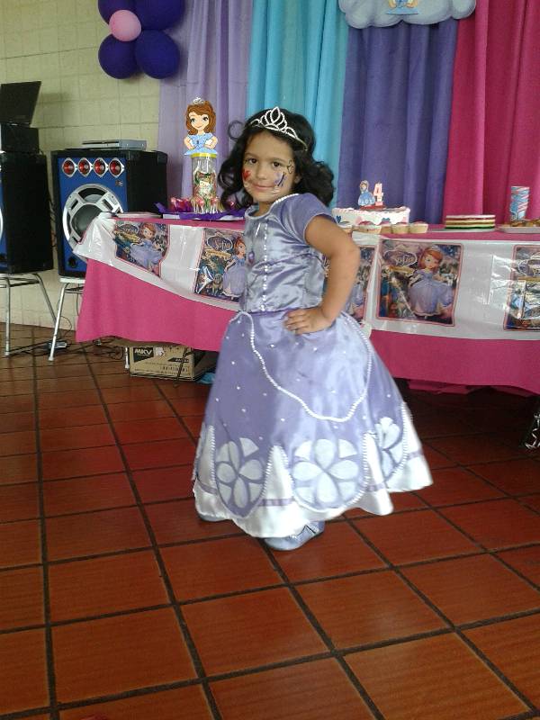 Vestido de princesa Sofia para ni a de 3 o 4 a os en Barquisimeto
