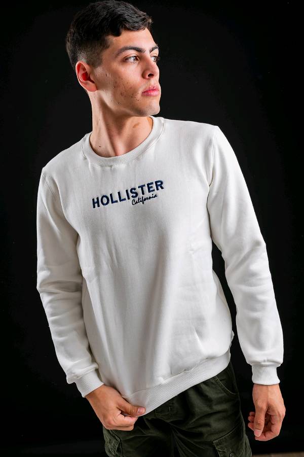 Buzo Hollister White M