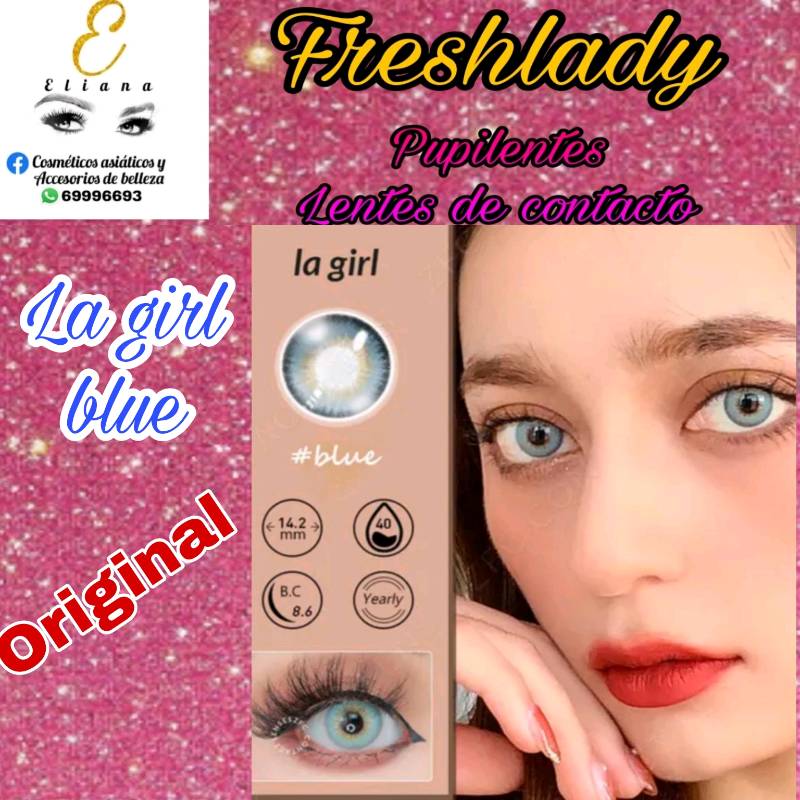 La girl blue freshlady en La Paz