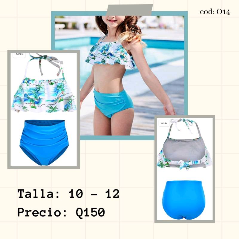 Trajes de baño para sales niñas de 10 años