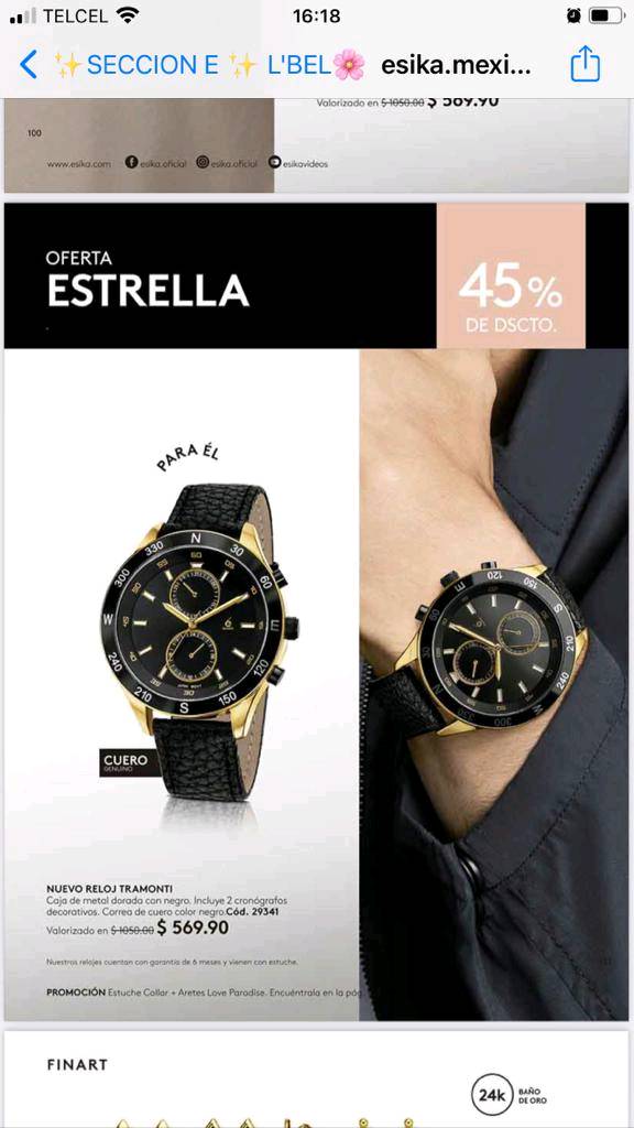 Reloj 2025 finart precio