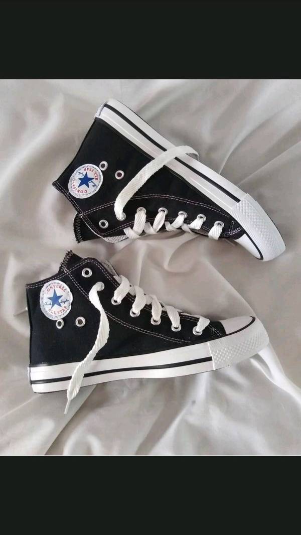 Converse botitas negras hot sale