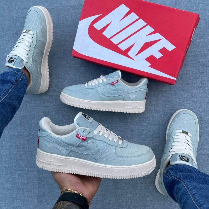 Nike af1 levis Dama y Hombre