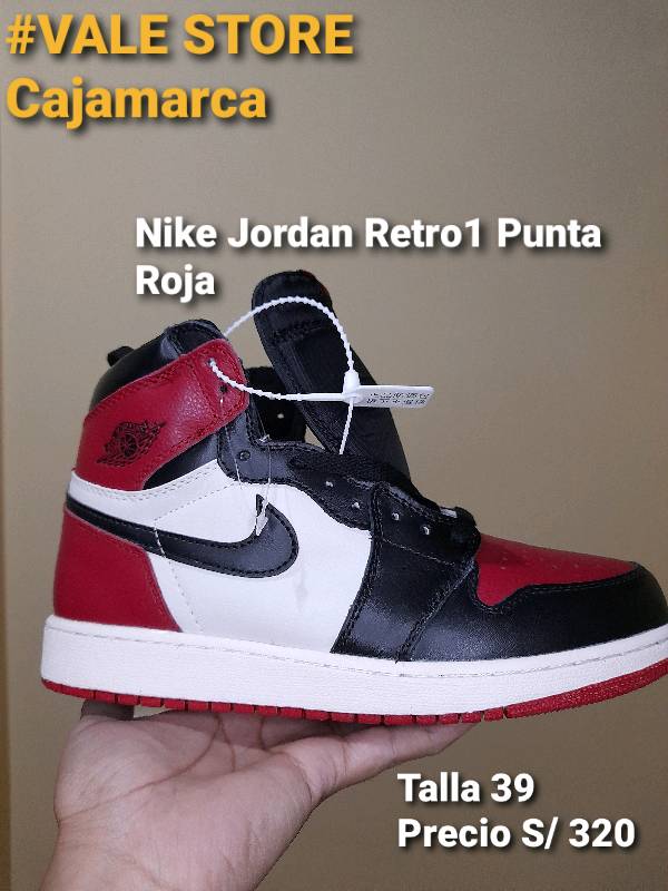 Jordan retro 1 roja cheap