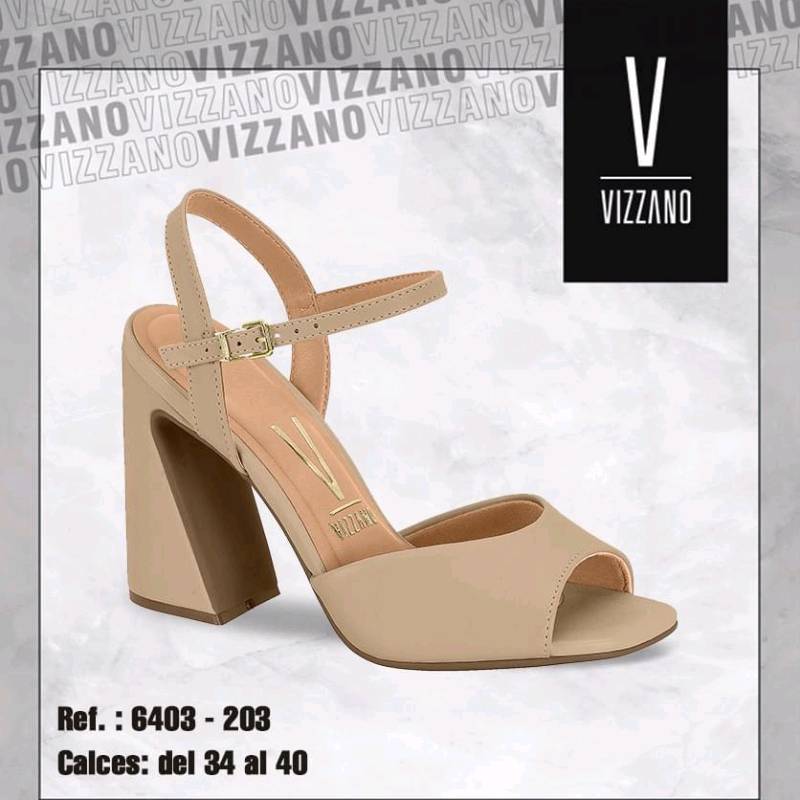 Sandália salto alto new arrivals vizzano