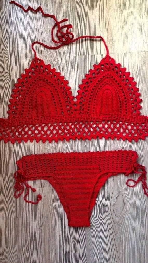 Ternos de baño tejidos a crochet best sale