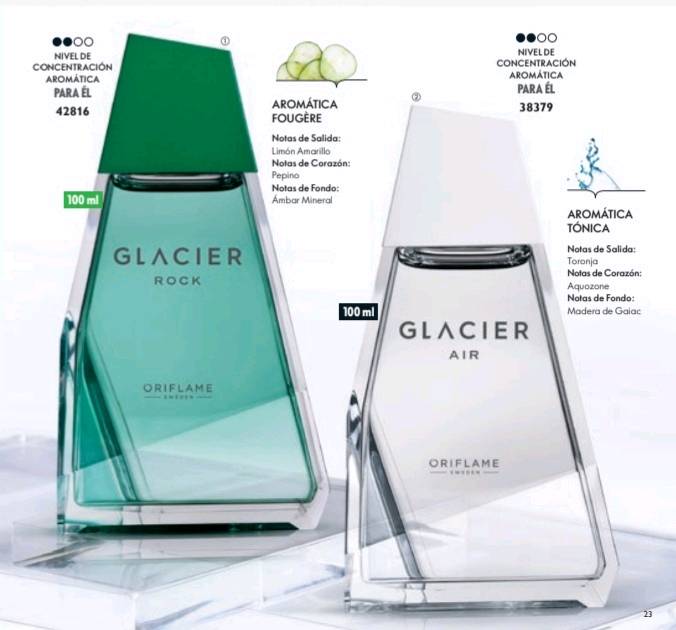 Glacier discount oriflame hombre