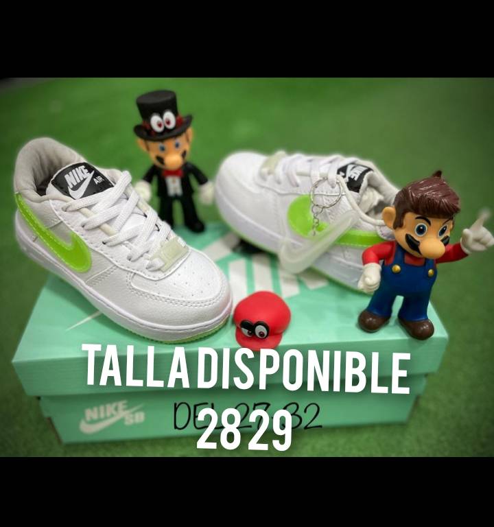 Tenis nike hotsell verde luminoso