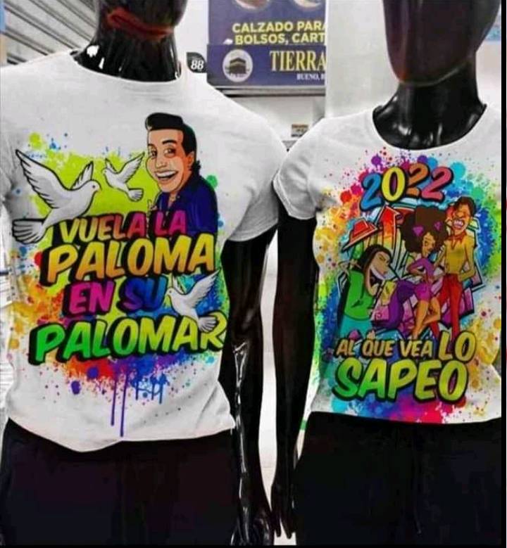 Camisas para 2025 carnavales