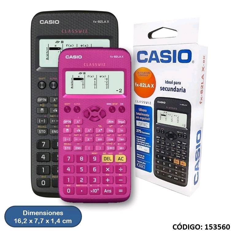 CALCULADORA CIENT. CASIO FX 82LAX en Ciudad de Santa Fe
