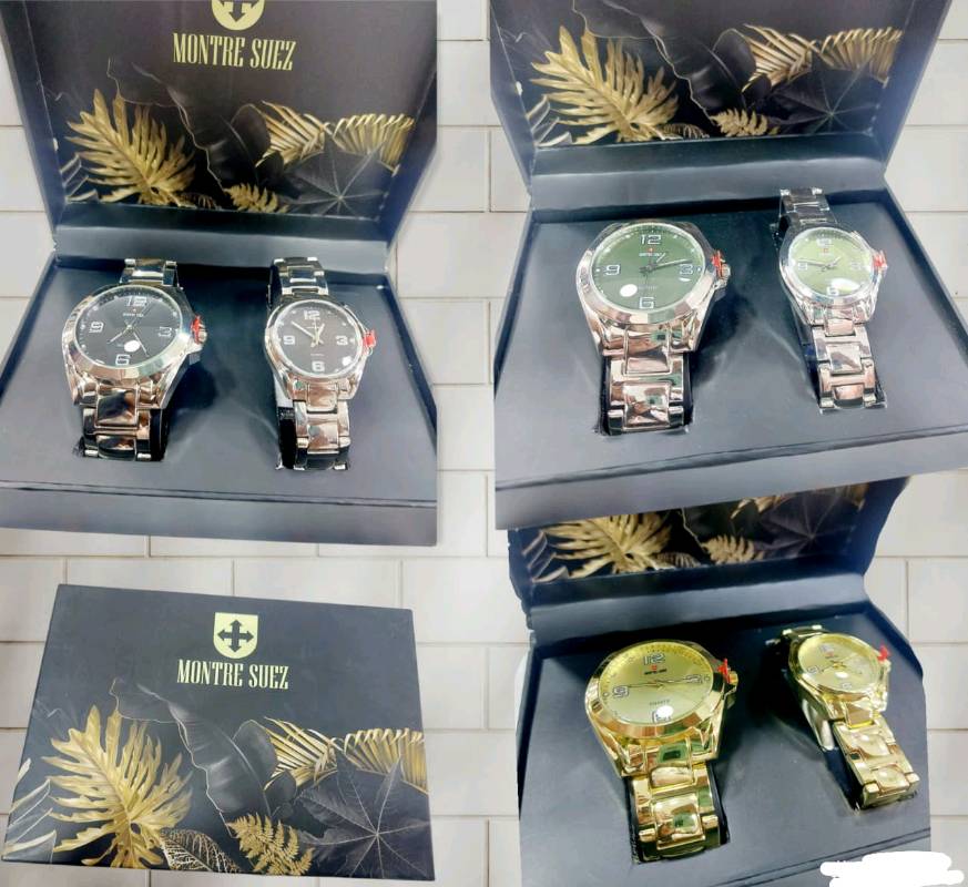 Reloj duo hombre y mujer clearance