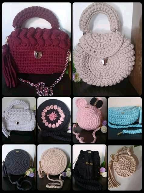Bolsos hechos hotsell en trapillo