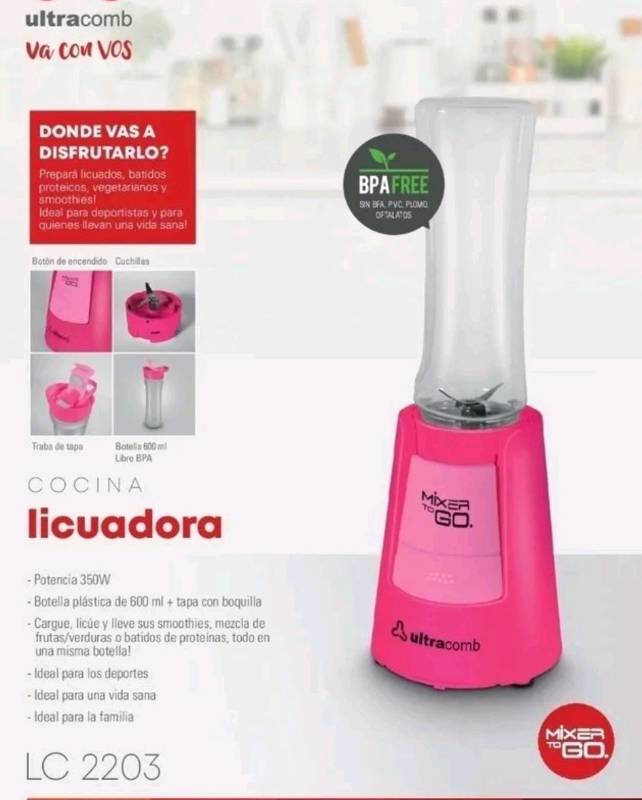 Licuadora mixer to go deals ultracomb