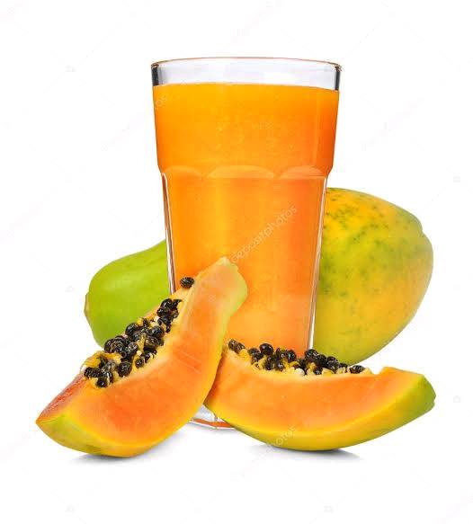 Jugo de papaya en Zumpango del Rio
