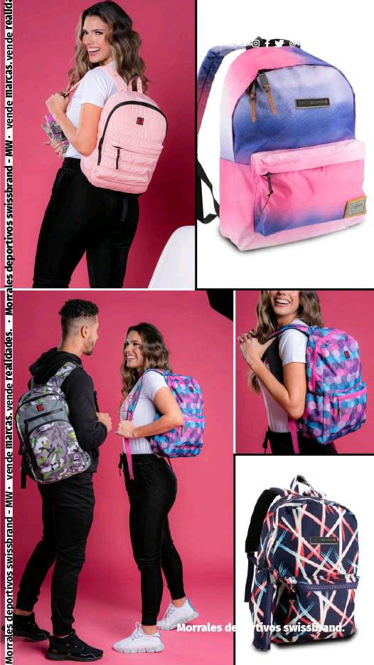 Morrales escolares Swissbrand en Pariaguan