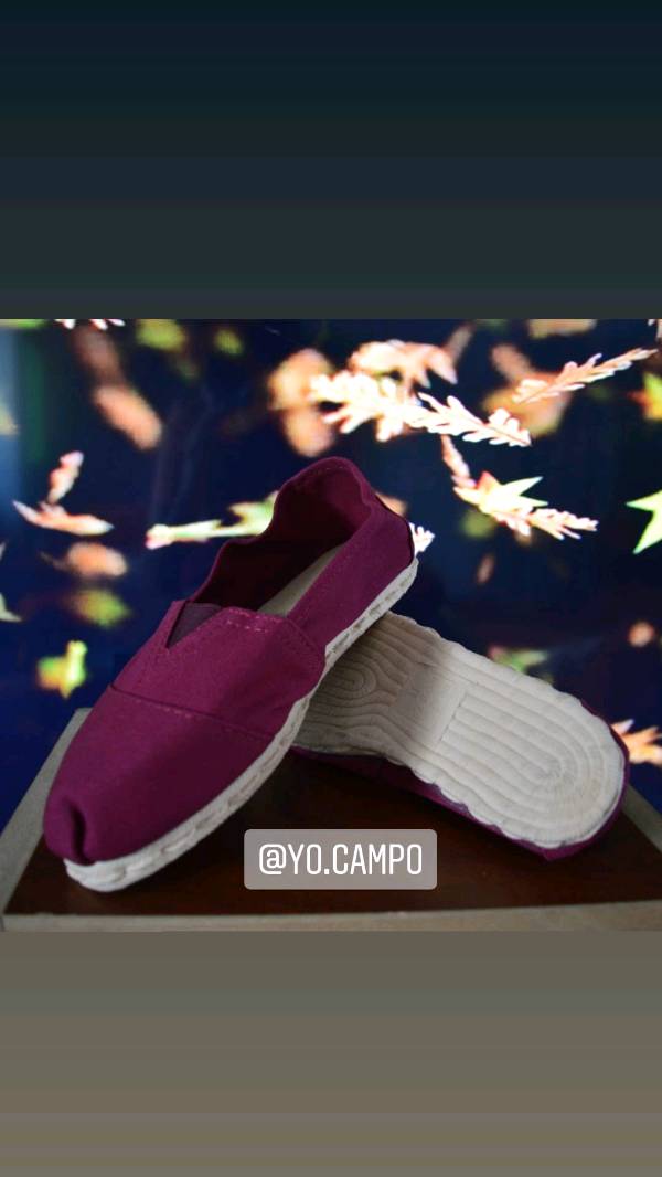 Alpargatas bordo 2025
