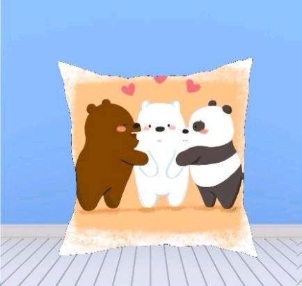 Almohadas osos escandalosos