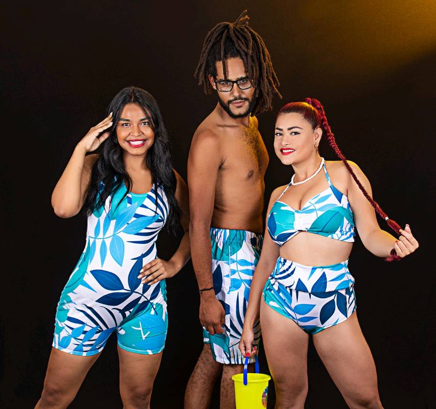 Vestidos de shop baño familiares