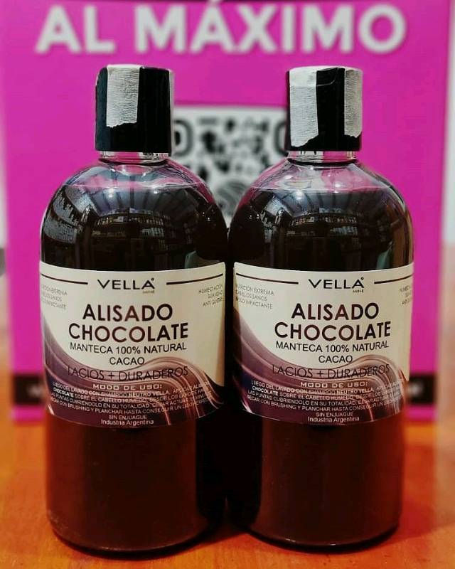 Alisado con chocolate online
