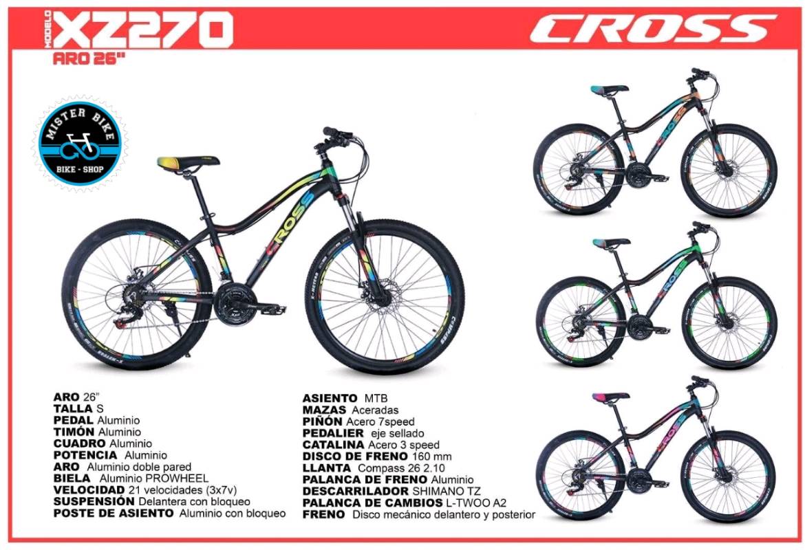 Bicicleta Trinx Aro 26 3d mon