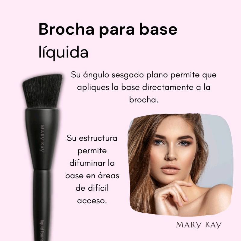 Brocha para base líquida sales mary kay