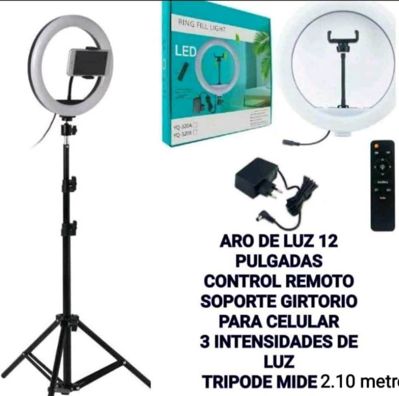 Aro de luz clearance tactil
