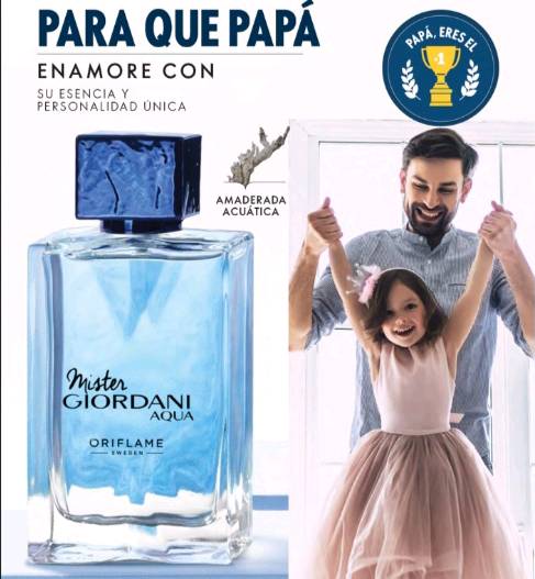 Mister giordani sales oriflame precio